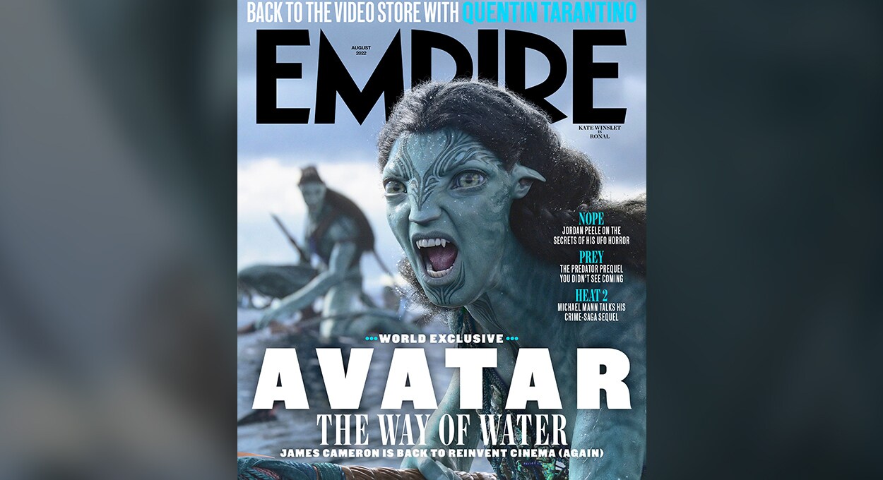 Empire magazine cover featuring characters from 澳洲幸运5开奖结果官网预测 Avatar.